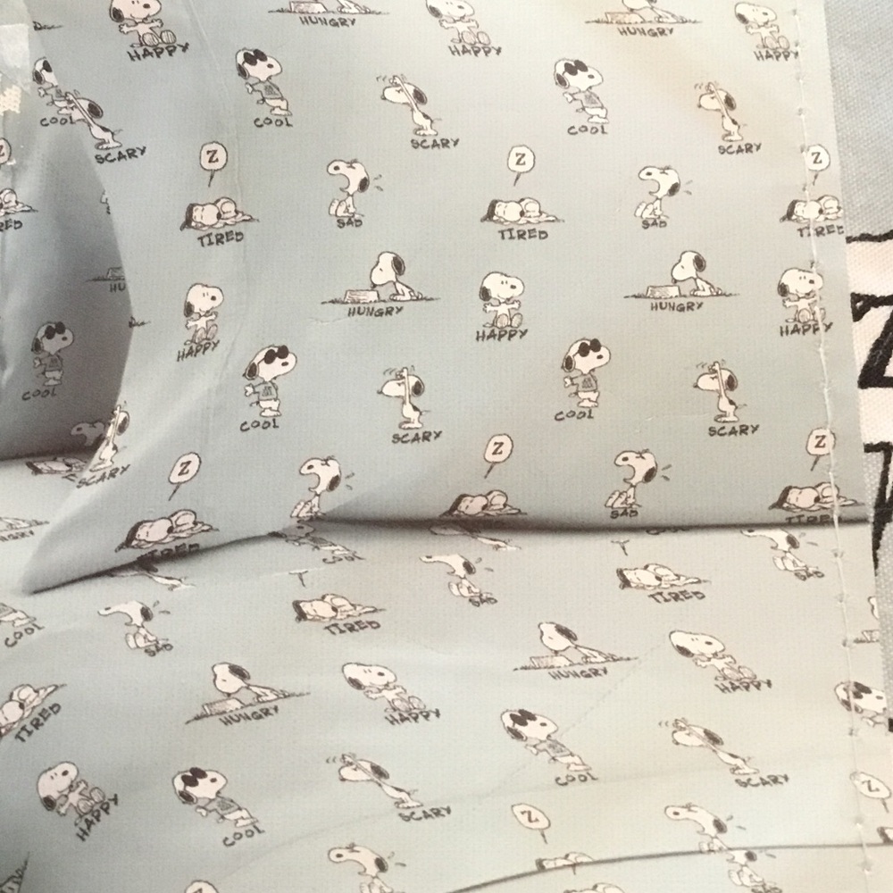 Berkshire Blanket and Home Snoopy Peanuts Polyester Queen Size Sheet Set…